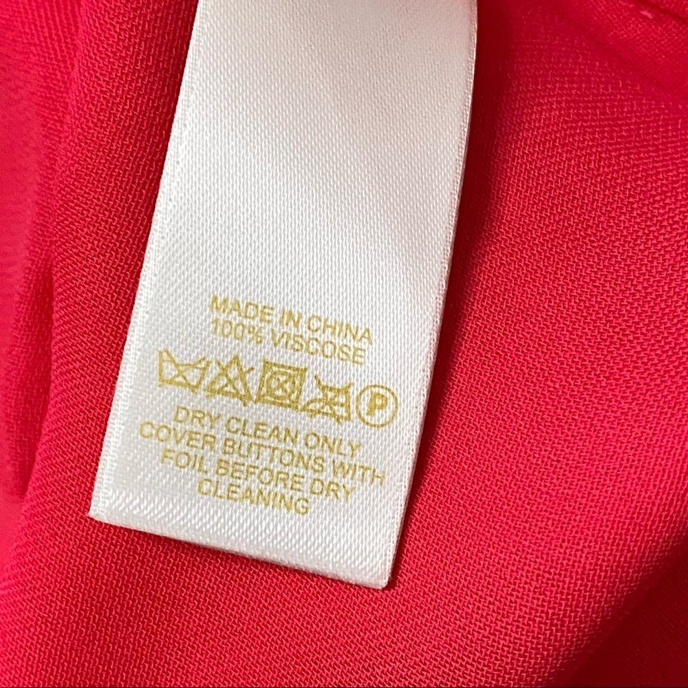 Kate Spade ♠️ Pink Ruffle Blouse - Picture 3 of 4